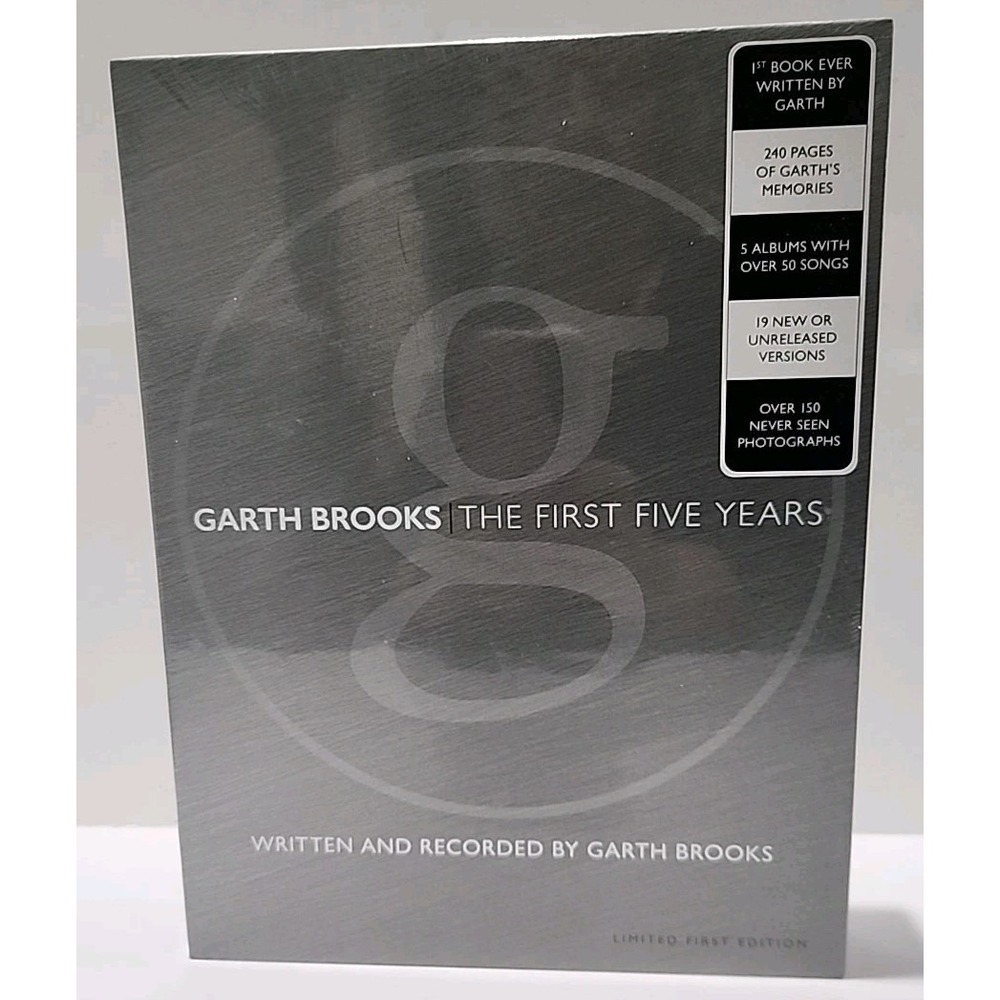 Garth Brooks The Anthology Part 1 The First Five Years Limited Ed 5 CD Book Set
